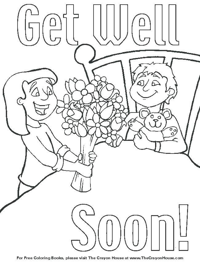 650x850 Get Well Soon Card Printable