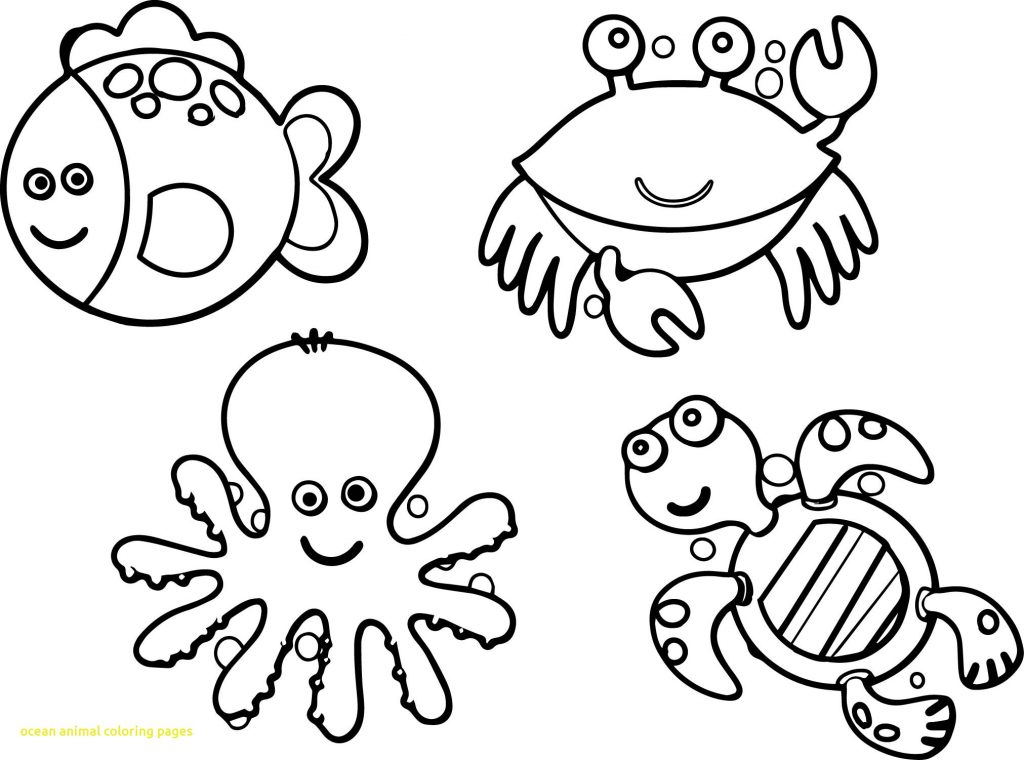 1024x760 Deep Sea Creatures Coloring Pages