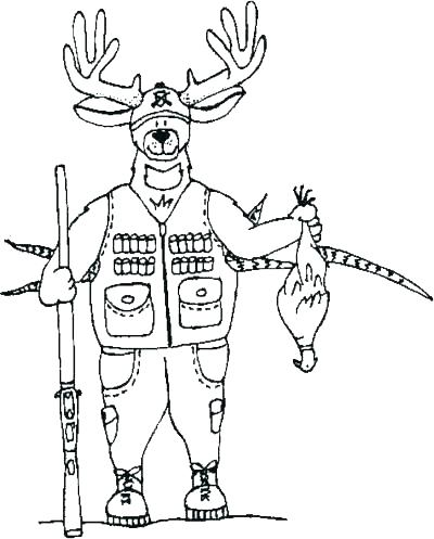 400x497 Deer Coloring Page Free Printable Coloring Pages Click To See