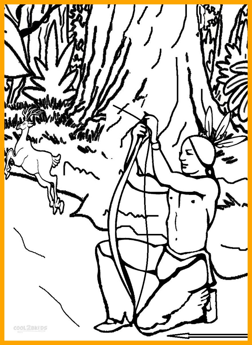 880x1205 Incredible Printable Hunting Coloring Pages For Kids Cool Bkids