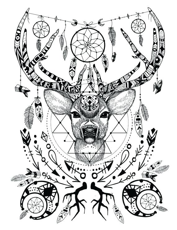570x738 Deer Coloring Pages Coloring Pages Of Deer Coloring Pages Deer