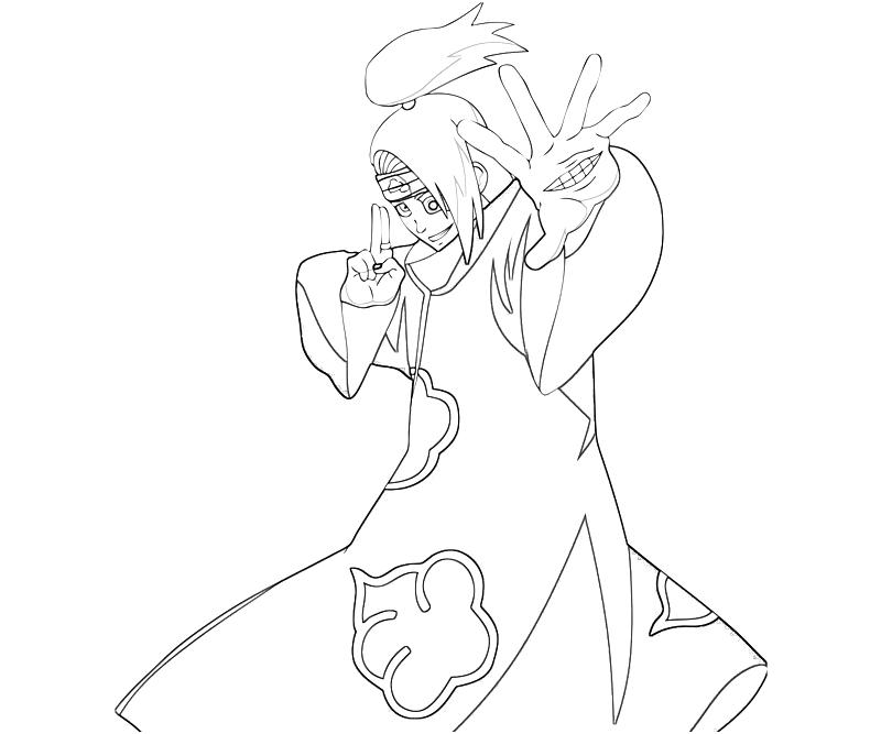 800x667 Naruto Deidara Skill Surfing