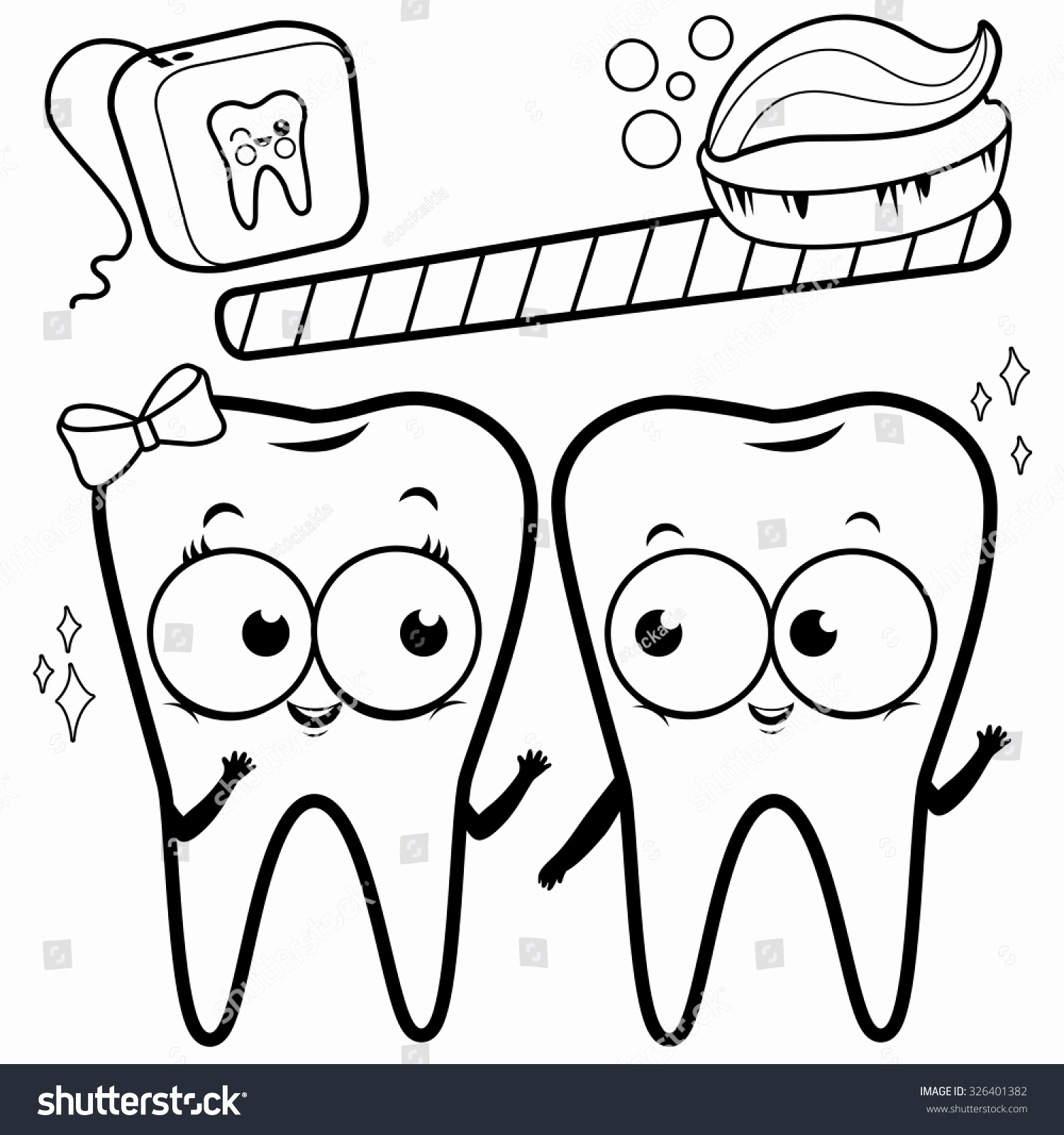 Dental Coloring Pages For Kids at GetDrawings | Free download