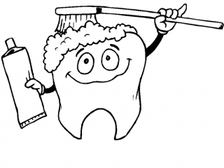 320x240 Free Printable Dental Coloring Pages Printable Dental Hygiene