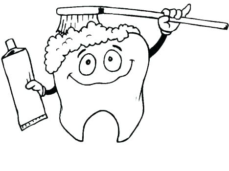 468x350 Health Coloring Pages Dental Hygiene Coloring Pages Dental Health