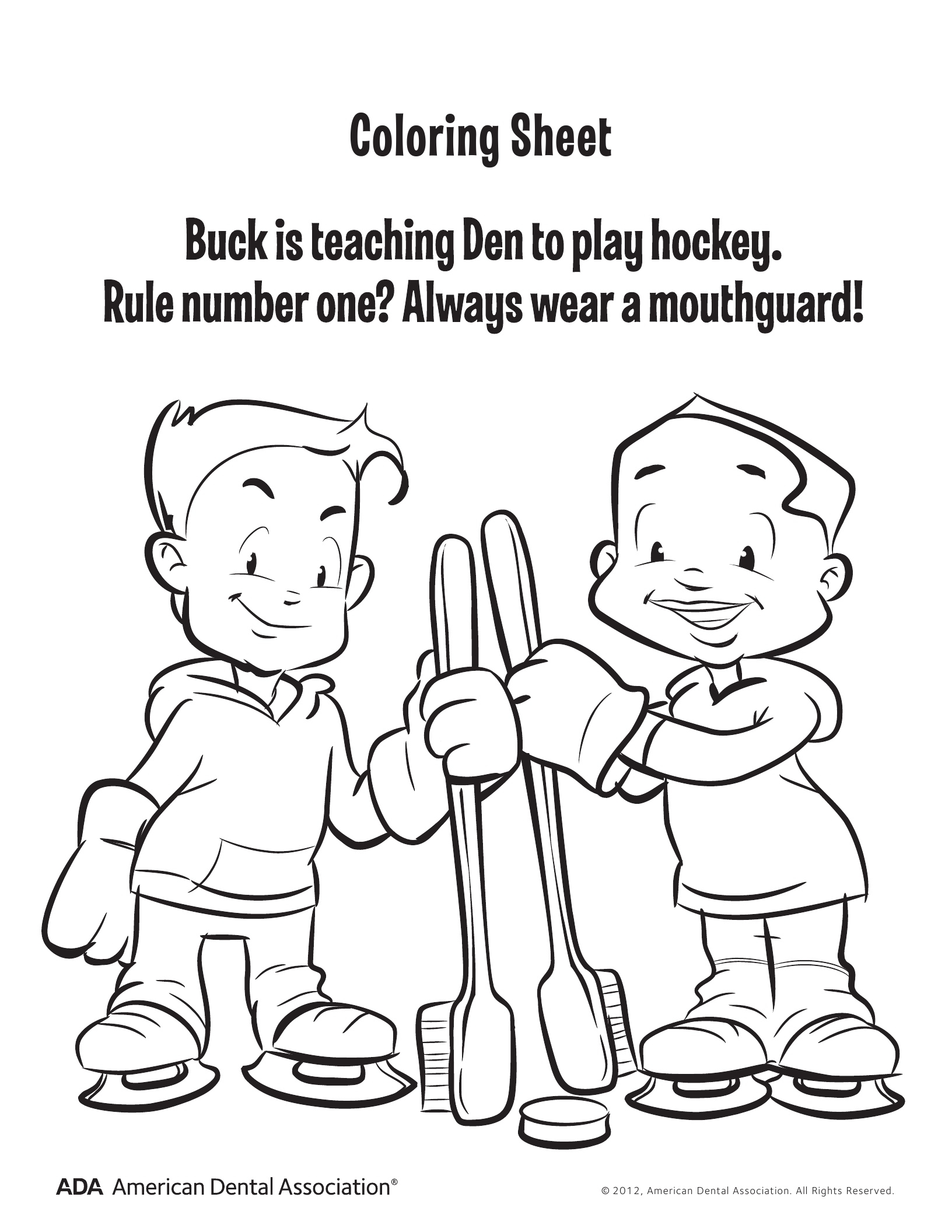 1632x2112 Dental Health Coloring Pages Printable