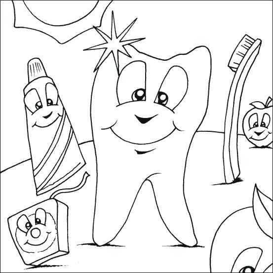 553x553 Dental Hygiene Coloring Pages Best Dental Coloring Pages Images