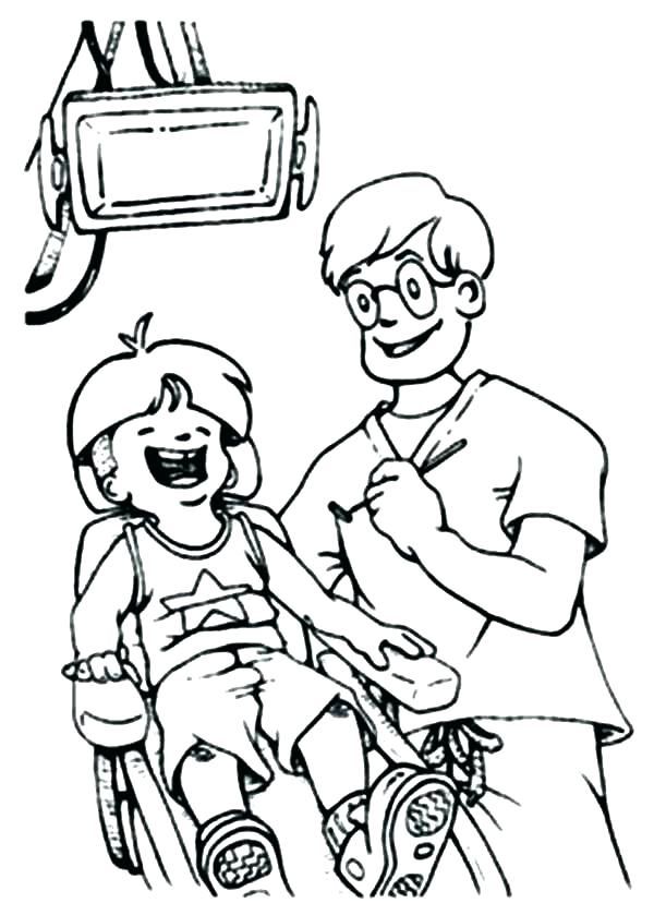 600x828 Dental Hygiene Coloring Pages Teeth Brushing Coloring Pages