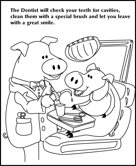 549x669 Dental Heal Trend Dental Health Month Coloring Pages