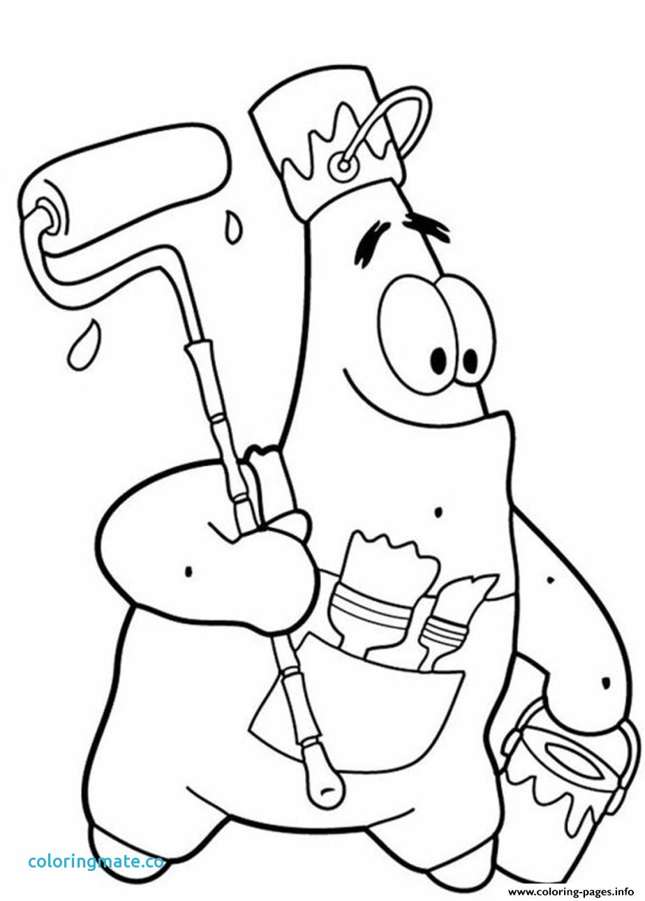924x1291 Funny Coloring Pages Awesome Funny Patrick Star S Spongebob