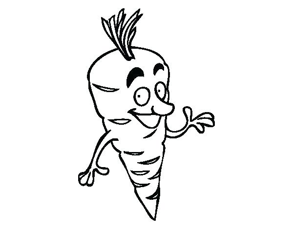 600x470 A Bunny In A Jumpsuit Holding A Carrot Coloring Page Zahlkarte Site
