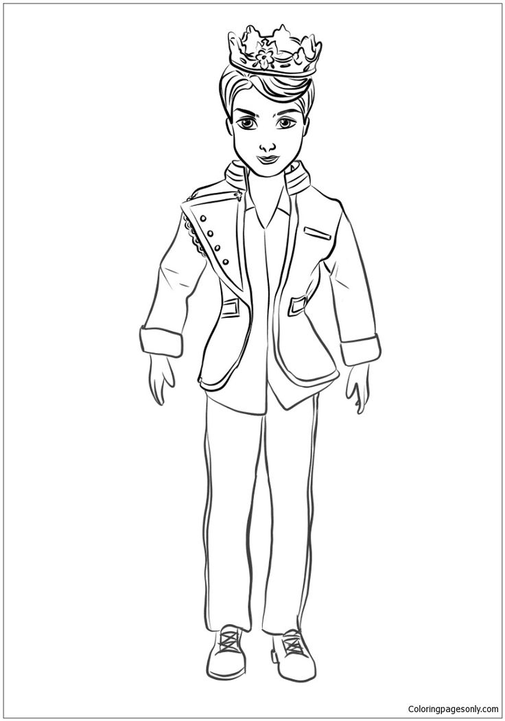 736x1050 Mejores De Descendants Coloring Pages En
