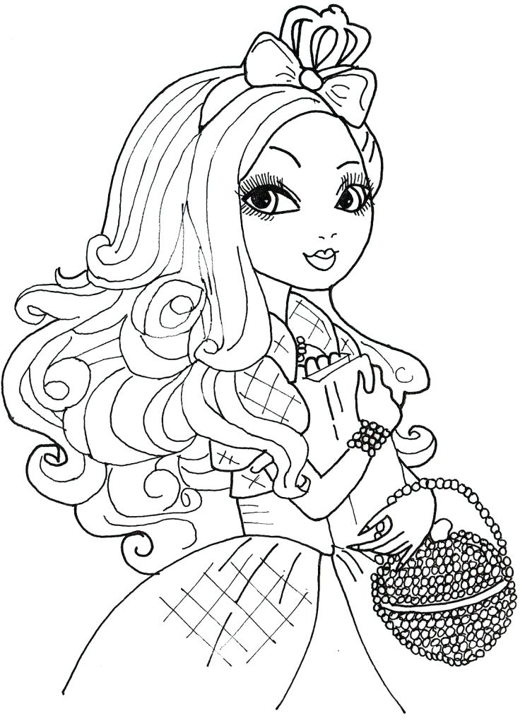 743x1024 Descendants Coloring Pages To Print