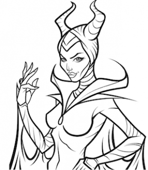 300x346 Descendants Uma Coloring Page Free Printable Coloring