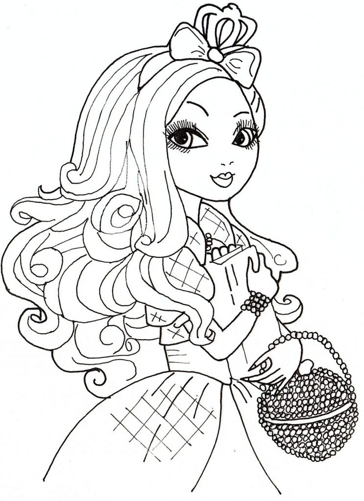 743x1024 Apples, Coloring And Ever After On Coloring Pages Disney