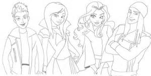 300x152 Descendants Coloring Book