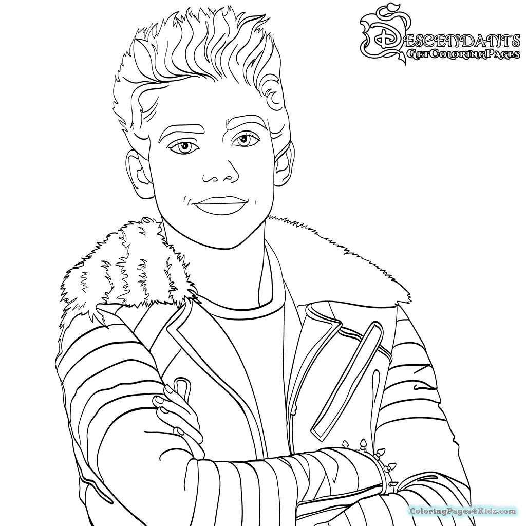 1024x1024 Disney Descendants Coloring Pages Coloring Pages For Kids