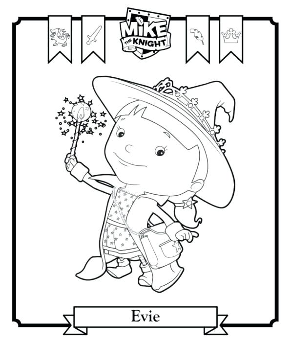 596x701 Evie Coloring Pages