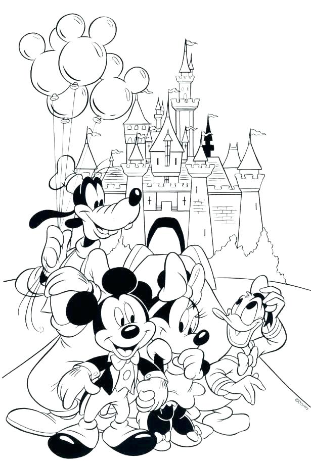 615x923 Descendants Printable Coloring Pages