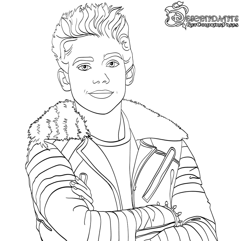 1024x1024 Evie From Descendants Wicked World Coloring Page Bright Mal Pages