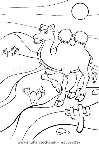 318x470 Coloring Pages Of Animal Habitats Habitat Colouring Desert Animals
