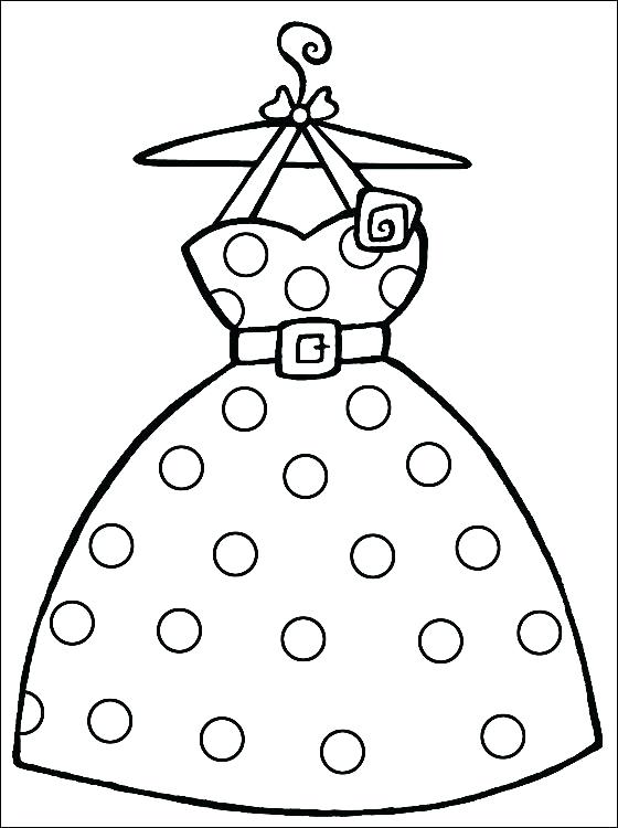 560x750 Coloring Pages Dresses Dress Coloring Pages Summer Dress Coloring