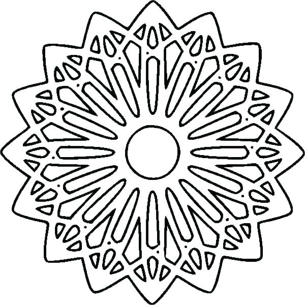 600x600 Easy Geometric Coloring Pages Cool Design Coloring Pages To Print