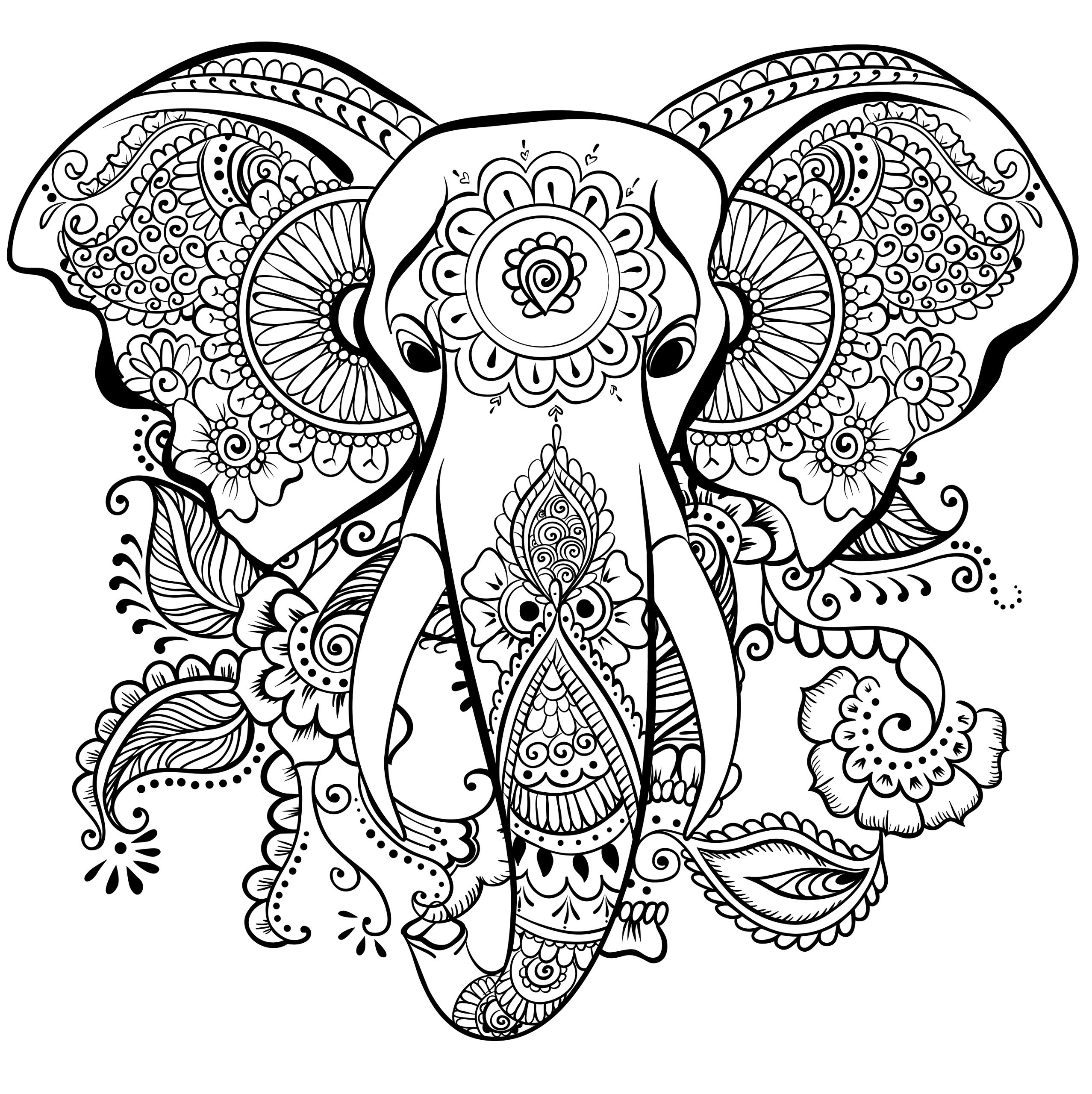 2555x2560 Great Coloring Pages For Adults Great Coloring Book Design