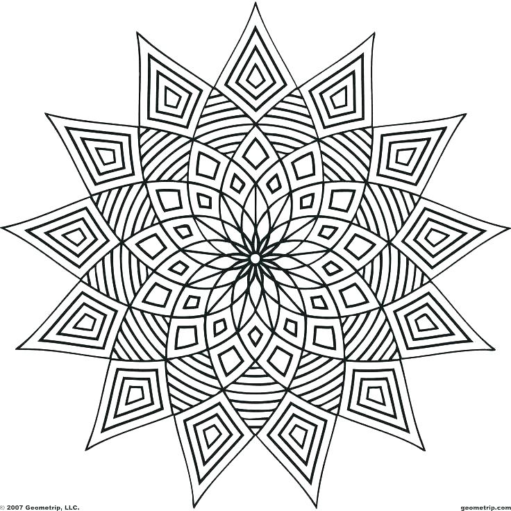 736x736 Coloring Pages Of Patterns