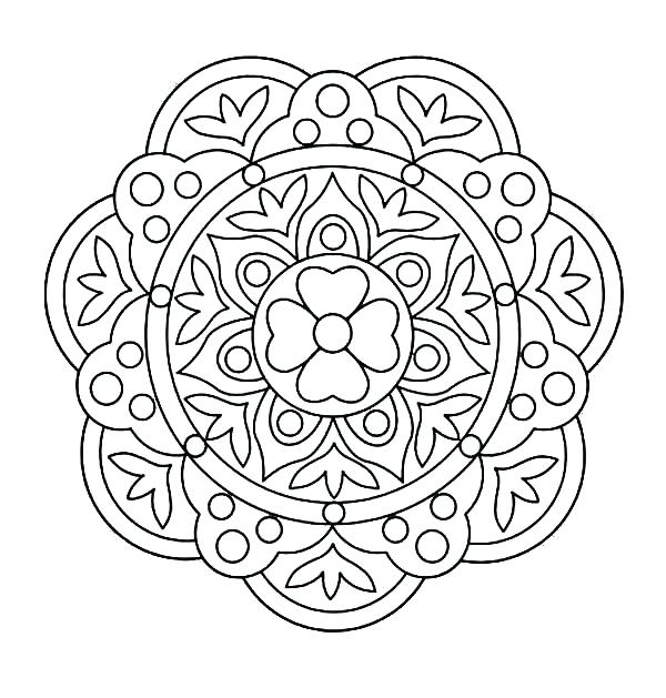 600x629 Design Coloring Pages Design Coloring Pages Also Adult Coloring