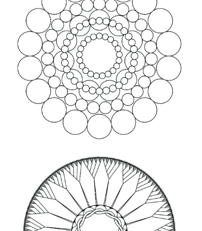 700x800 Print Your Own Coloring Pages How To Make Your Own Mandala