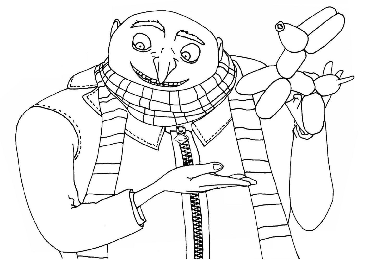 1416x1011 Despicable Me Coloring Pages Printable Free