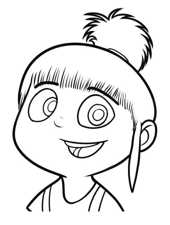 595x784 Kids N Coloring Pages Of Despicable Me