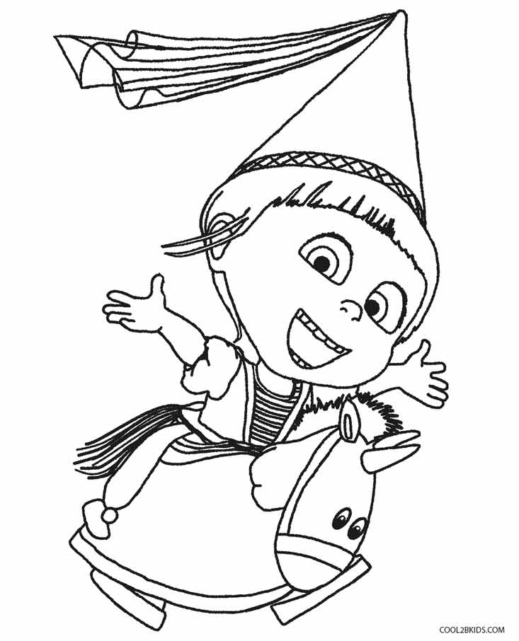 733x906 Printable Despicable Me Coloring Pages For Kids