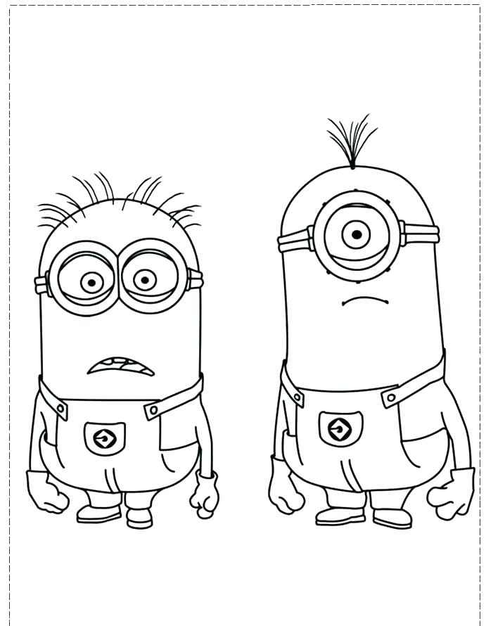 691x890 Despicable Me Minions Coloring Pages Despicable Me Purple