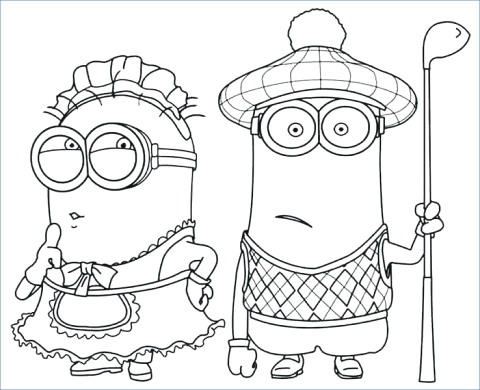960x780 Despicable Me Minions Coloring Pages To Print