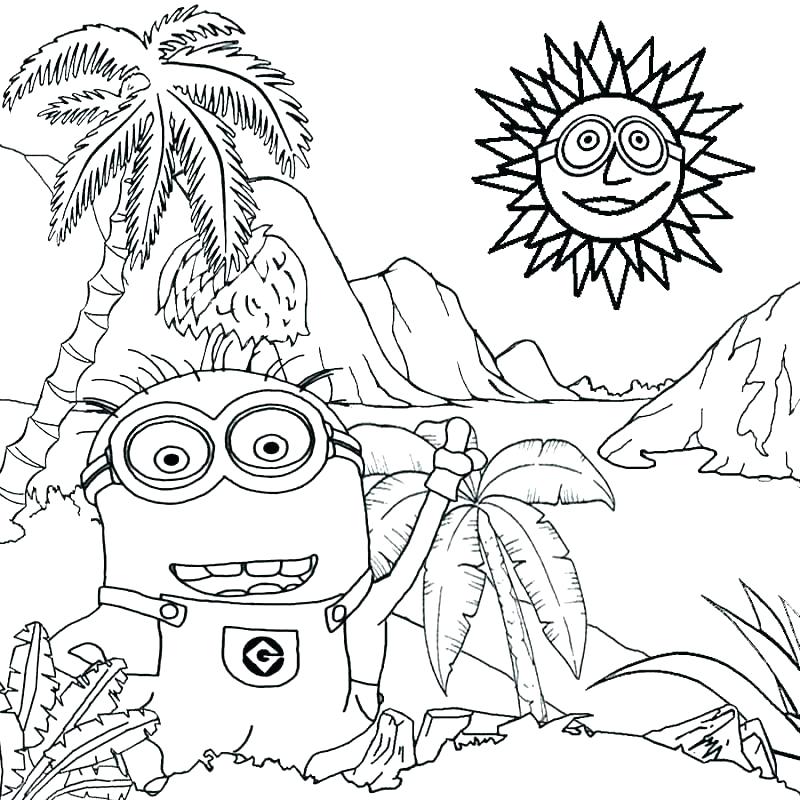 Despicable Me Minions Coloring Pages at GetDrawings | Free download