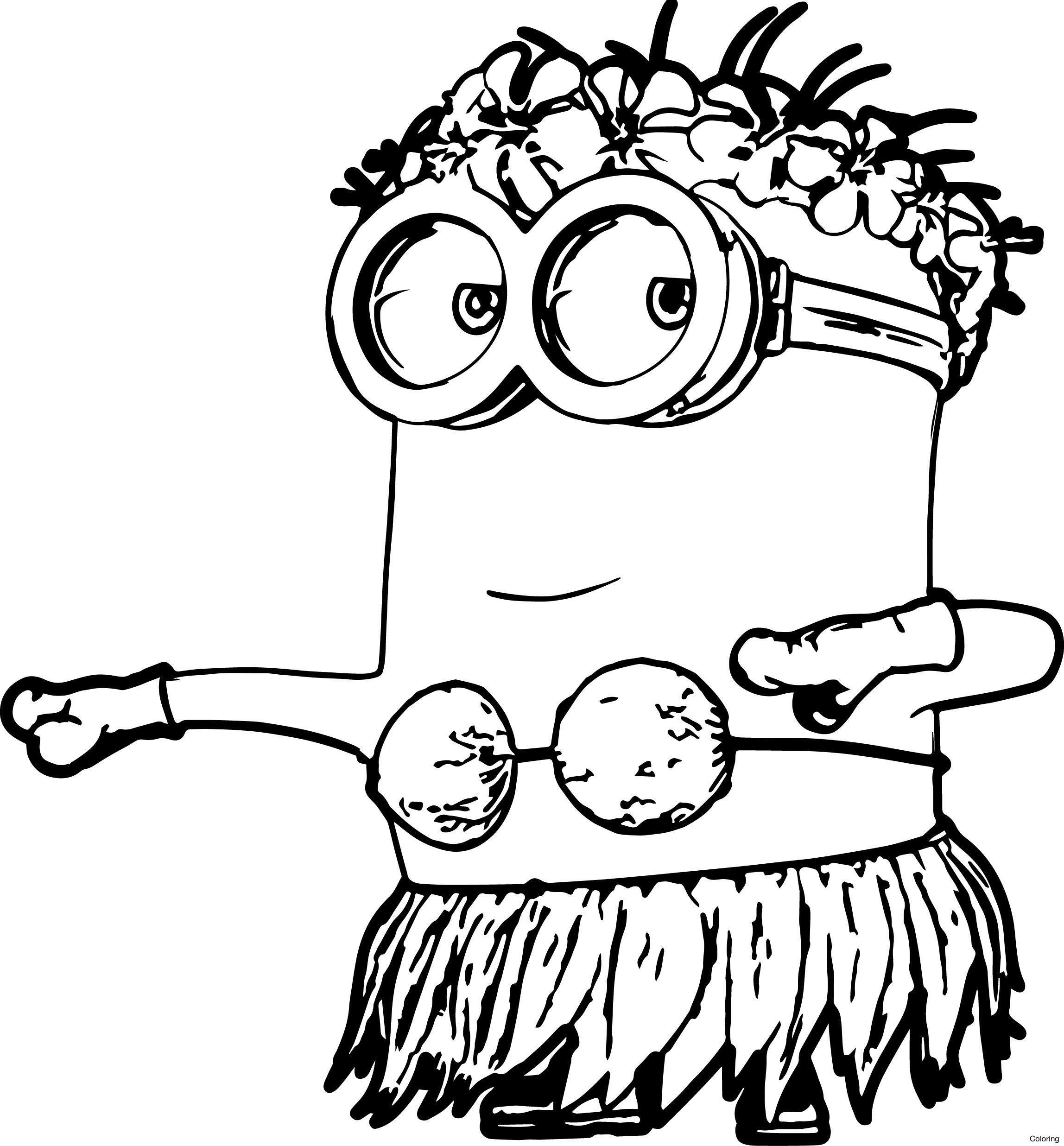 2296x2473 Print Evil Minion Despicable Me Coloring Pages Download To Print