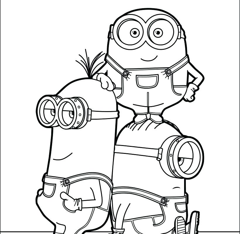820x800 Despicable Me Printable Coloring Pages Best Despicable Me Unicorn