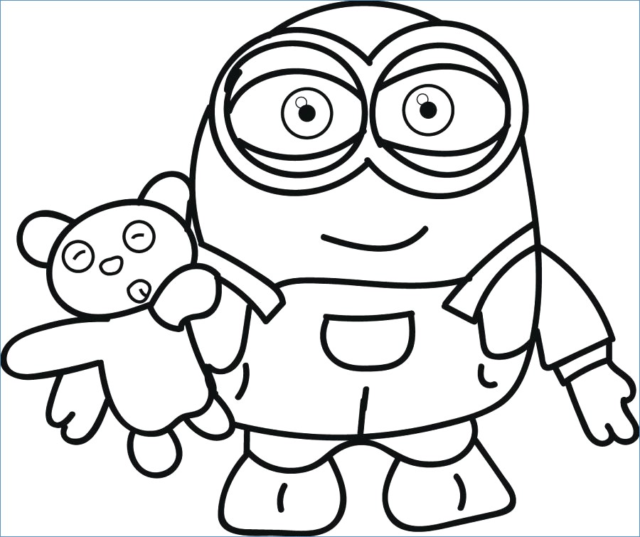 900x755 Despicable Me Unicorn Coloring Page