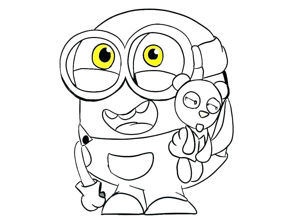 960x720 Despicable Me Unicorn Coloring Pages Free Printable Page P