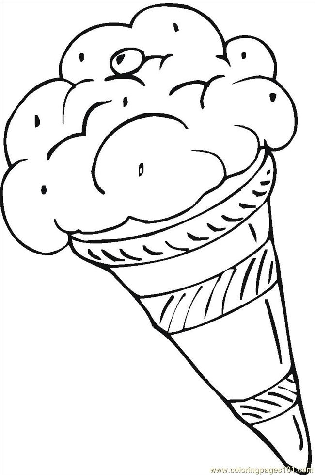 650x978 Dessert Coloring Sheets Dessert Coloring Pages To Download