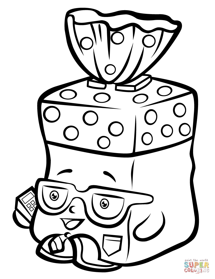 825x1068 Shopkins Dessert Coloring Pages Free