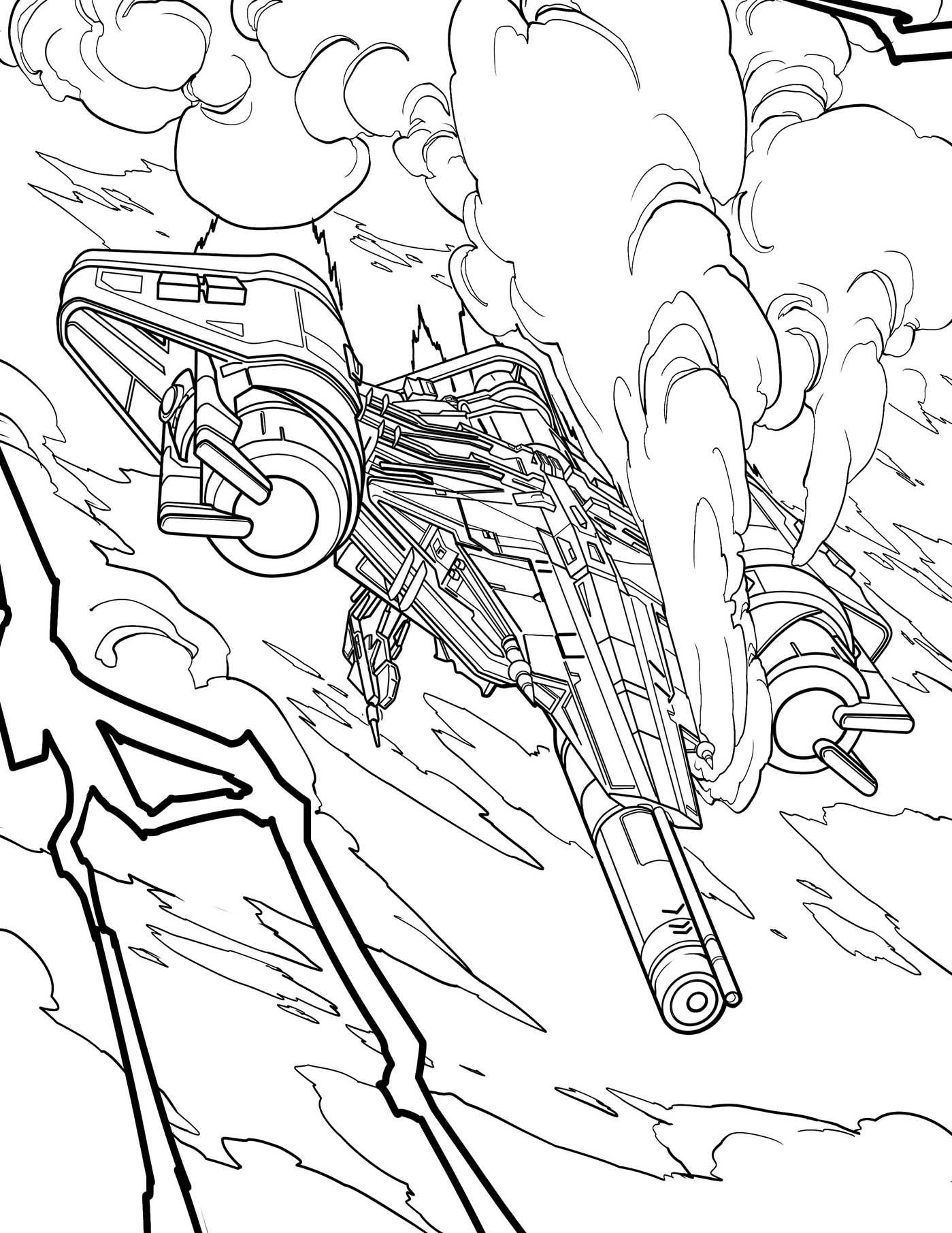 1399x1811 Destiny The Official Coloring Book Book