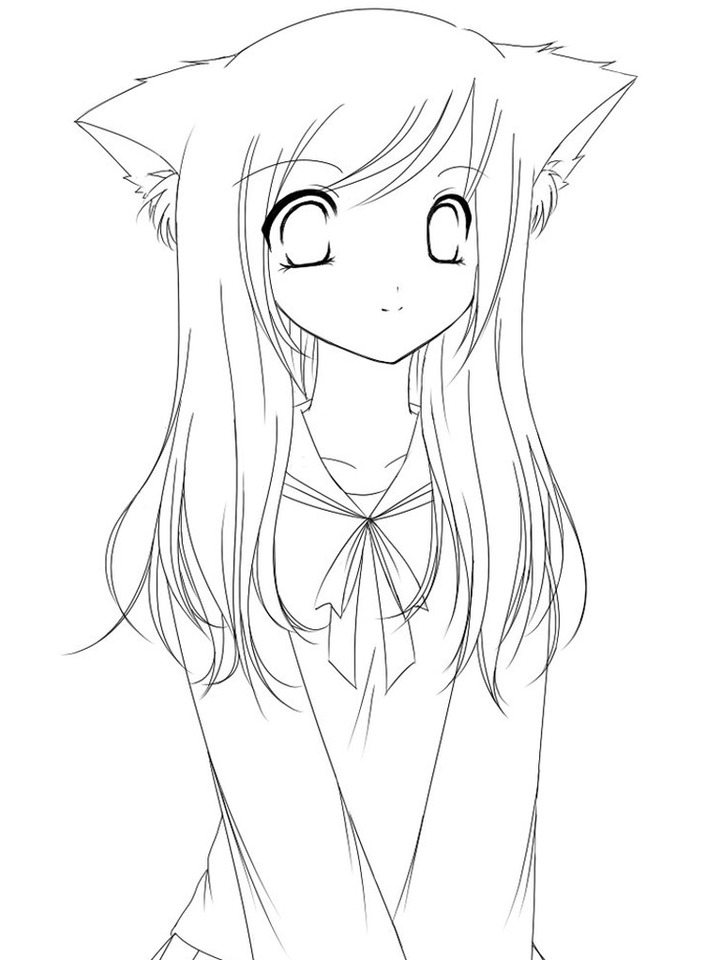 720x960 Coloring Pages For Anime Apps