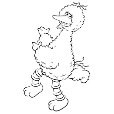 230x230 Top Free Printable Big Bird Coloring Pages Online
