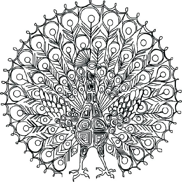 600x597 Very Detailed Coloring Pages