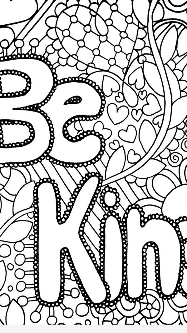 640x1136 Detailed Coloring Pages For Teenage Girls Timykids