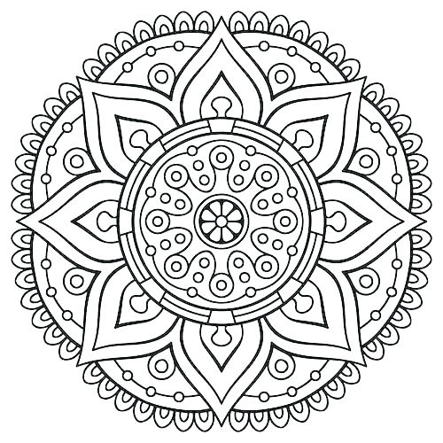 500x500 Detailed Coloring Pages For Older Kids Awesome Detailed Coloring