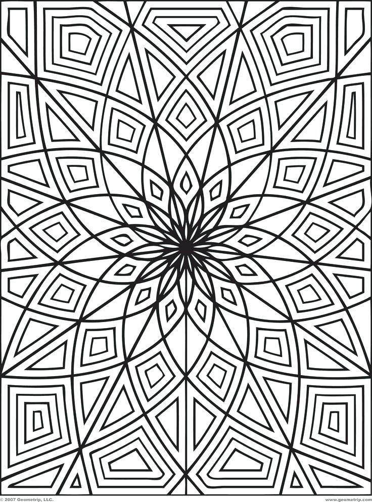 736x993 Detailed Coloring Pages For Older Kids Home Improvement Neighbor